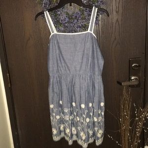 Cute Summer Dress “Buttons” Brand Size Med